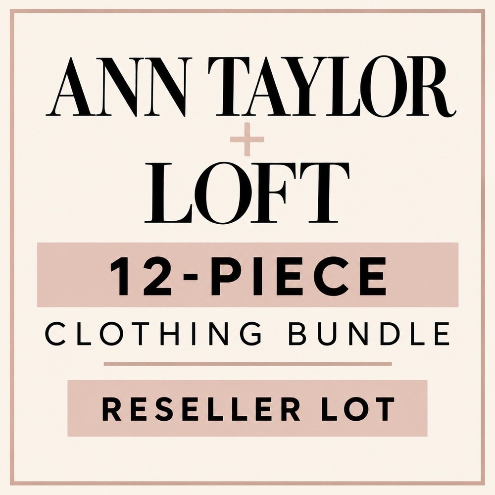 LOFT Ann Taylor Women's Clothing Reseller Bundle Lot 12 Pcs Mix